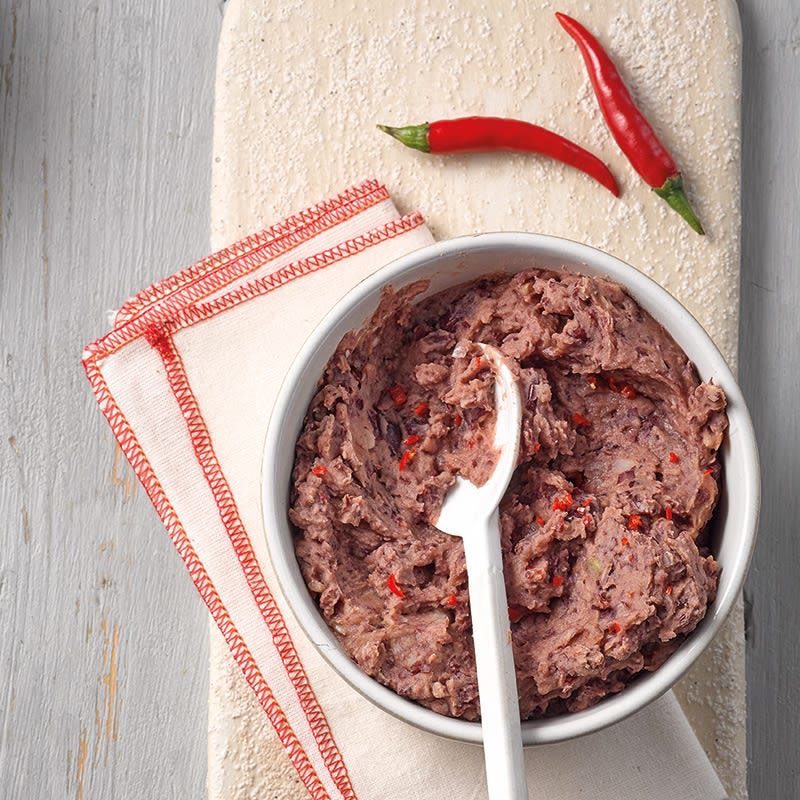 Scharfer Bohnenaufstrich