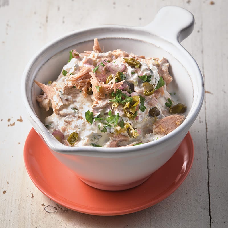 Thunfisch-Petersilien-Creme