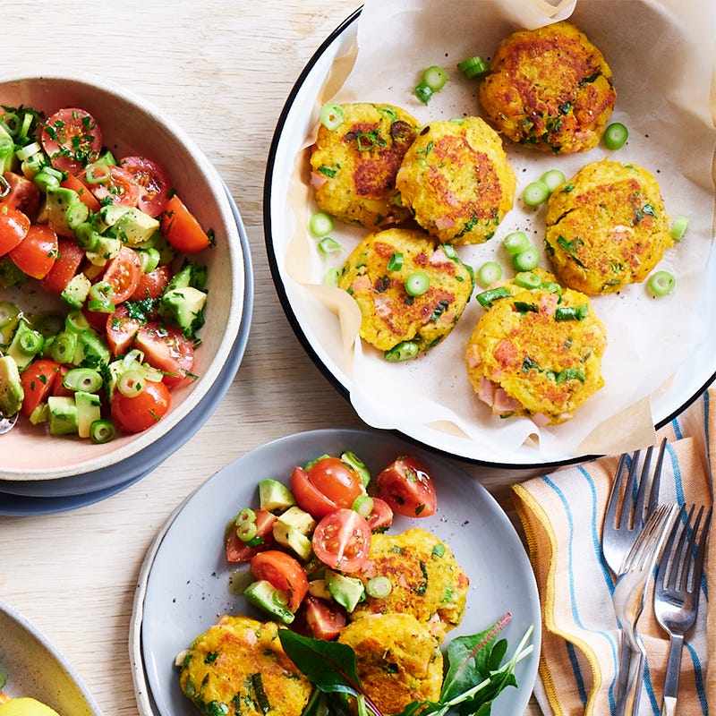 Anna's roast pumpkin patties
