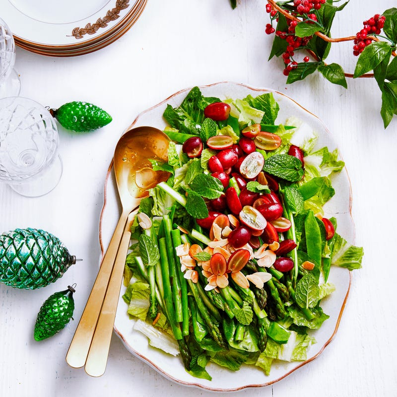 Foto van Salade van little gem & druiven door WW