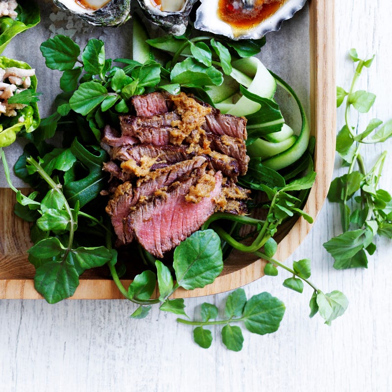 Foto van Tataki van rund door WW