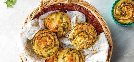 Mini-Kräuterbrote
