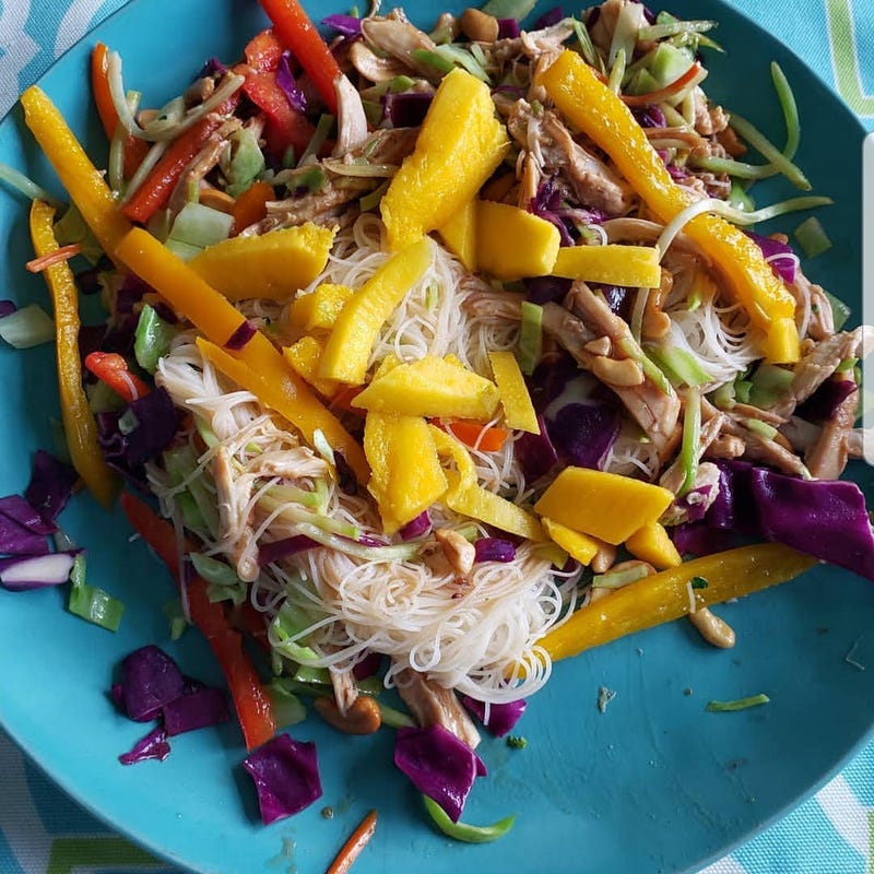 Photo of Turkey cashew slaw by WW