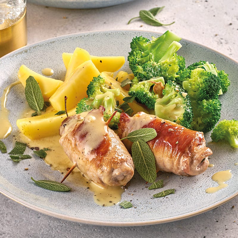 Saltimbocca vom Schwein