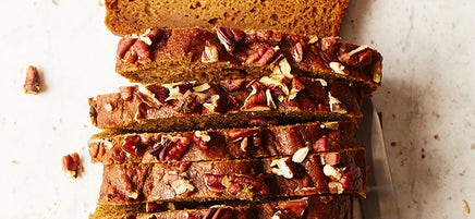 Cinnamon pecan quick bread