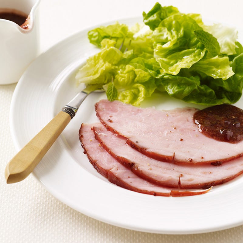 Photo de Jambon glacé à la moutarde et à la framboise par WW