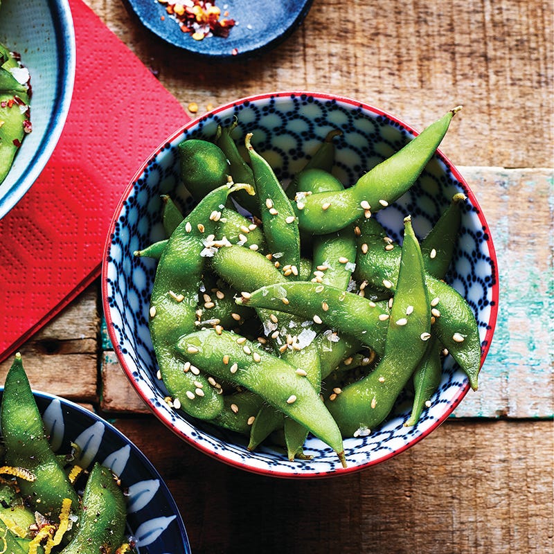 ViktVäktarna - Edamamebönor med sesamfrön och mirin