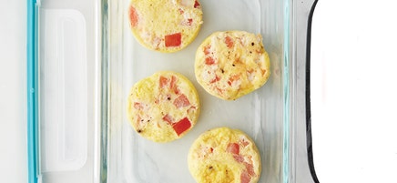 Tomato-Feta Egg Bites