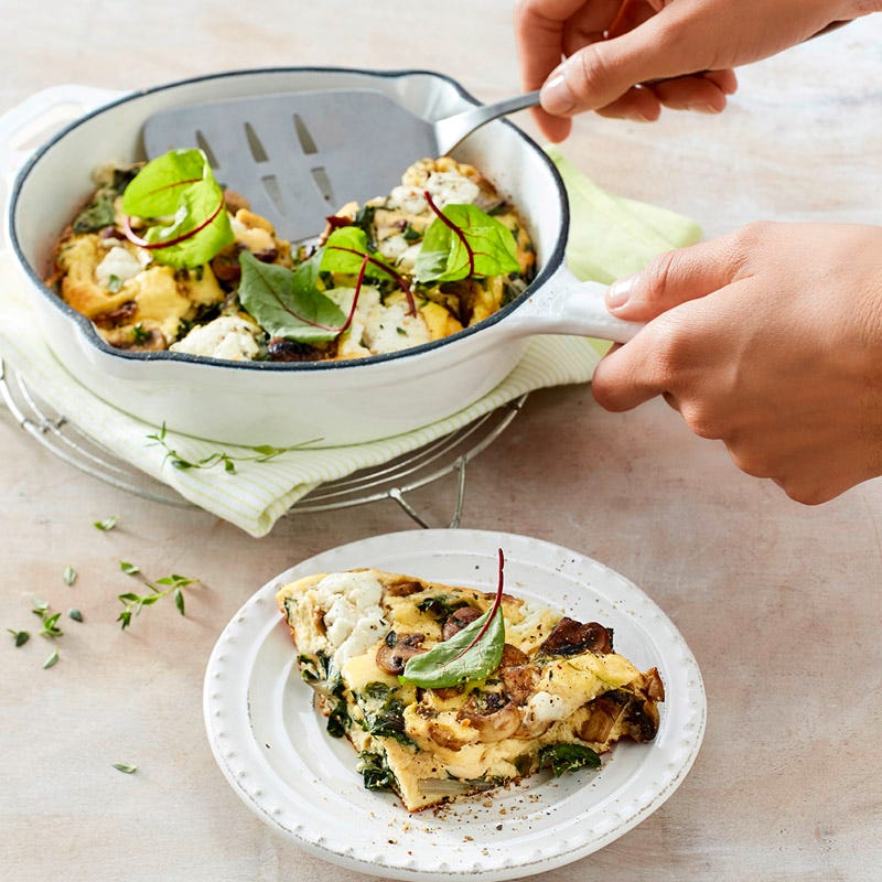 Mangold-Pilz-Tortilla