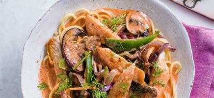 Chicken paprikash