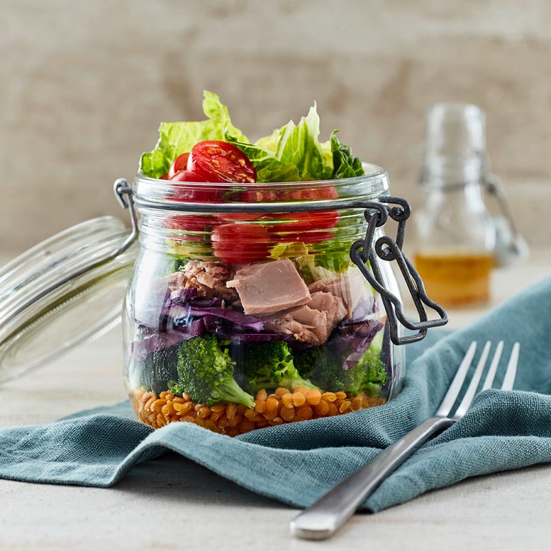 To-Go-Salat mit Thunfisch