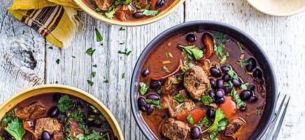 Beef & black bean stew