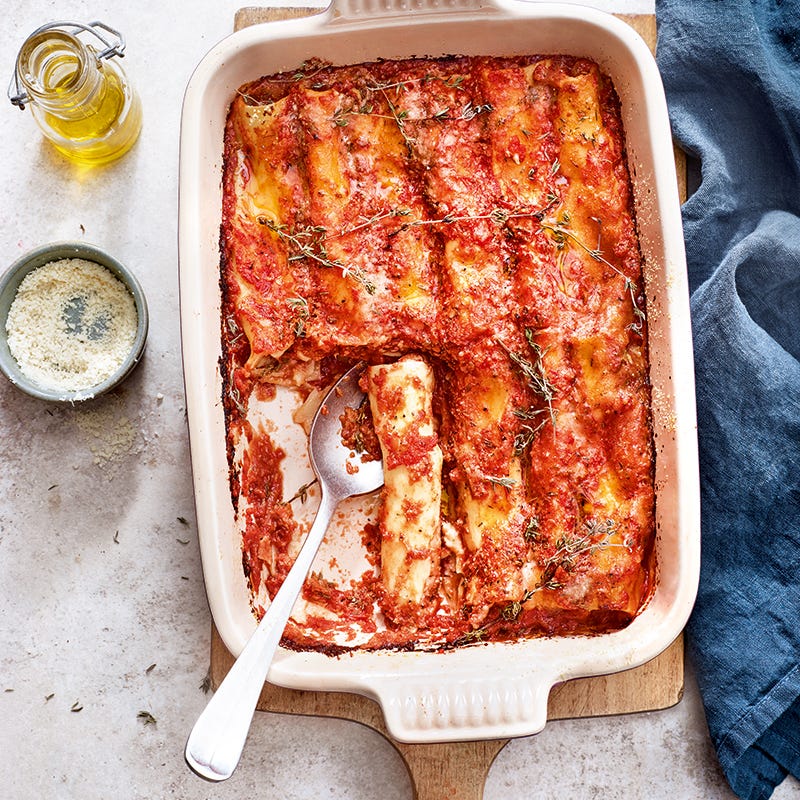 Foto van Cannelloni met vismousse door WW