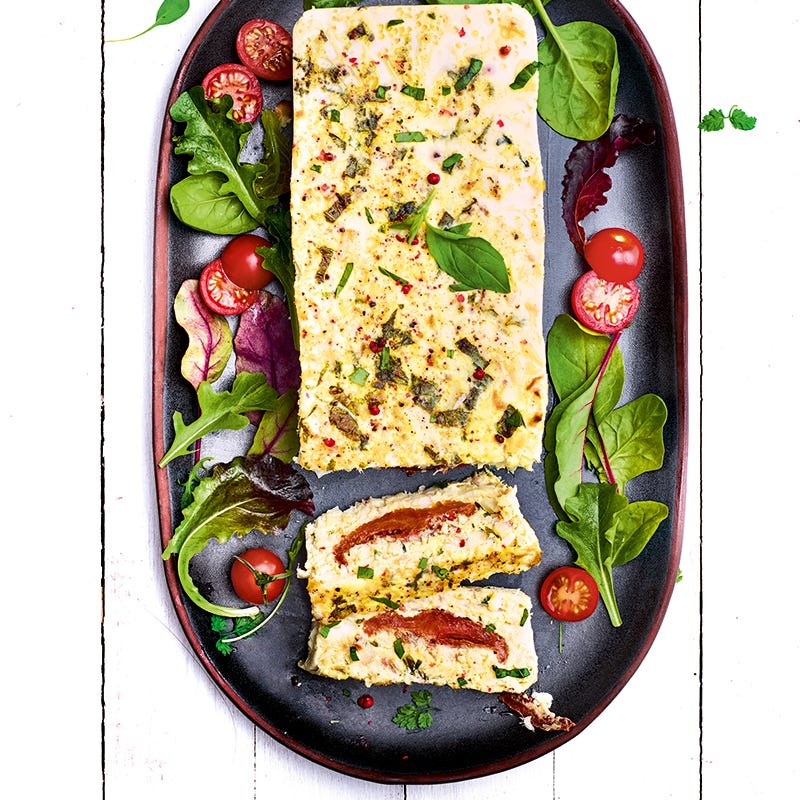 Foto van Visterrine met zongedroogde tomaten door WW