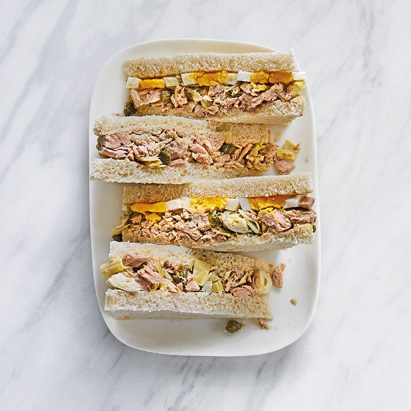 Italian Tuna & Artichoke Tramezzini
