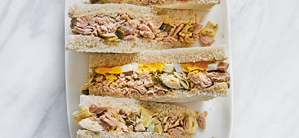 Italian Tuna & Artichoke Tramezzini