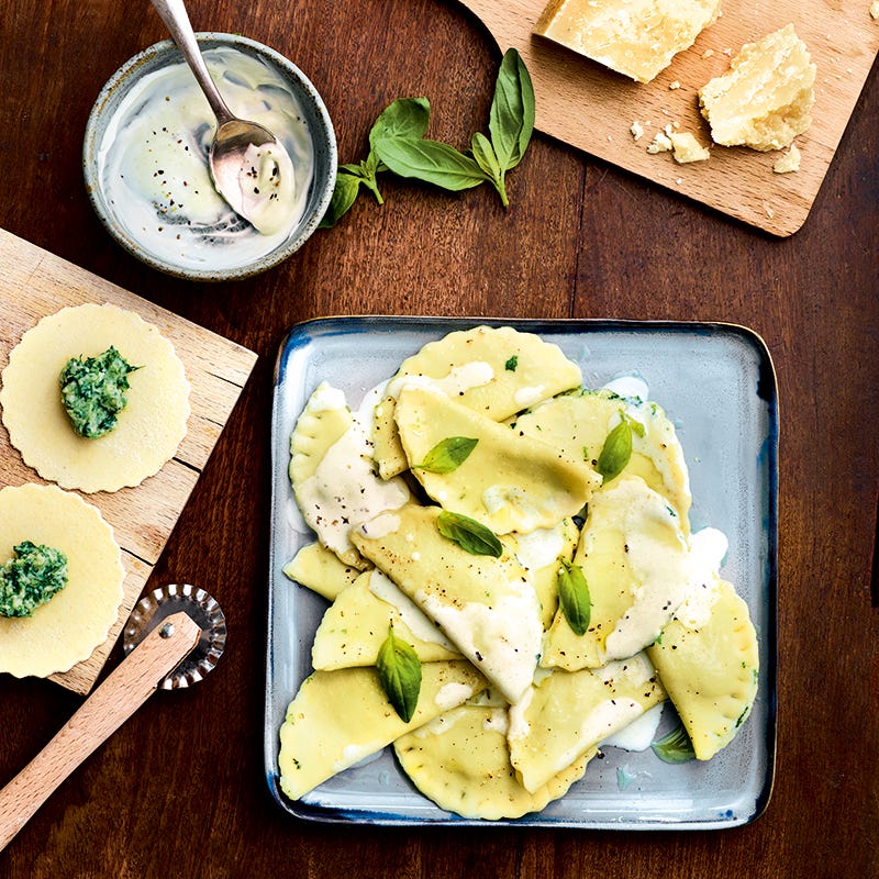 Photo de Ravioli ricotta, épinards prise par WW