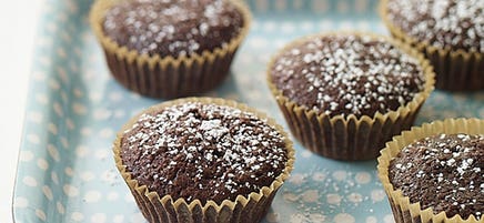 Mini Brownie Cupcakes