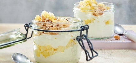 Energie-Joghurt mit Ananas