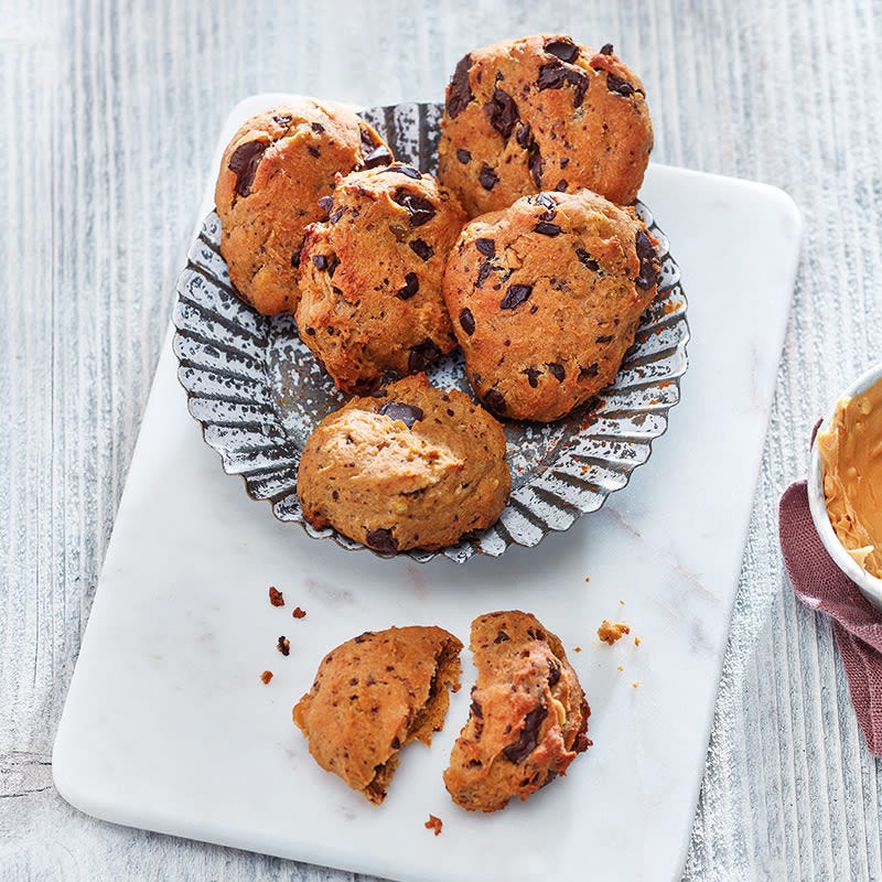 Vegane Kichererbsen-Schoko-Cookies