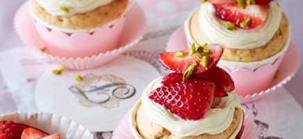 Erdbeercupcakes