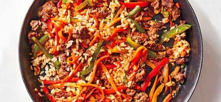 Beef fried rice
