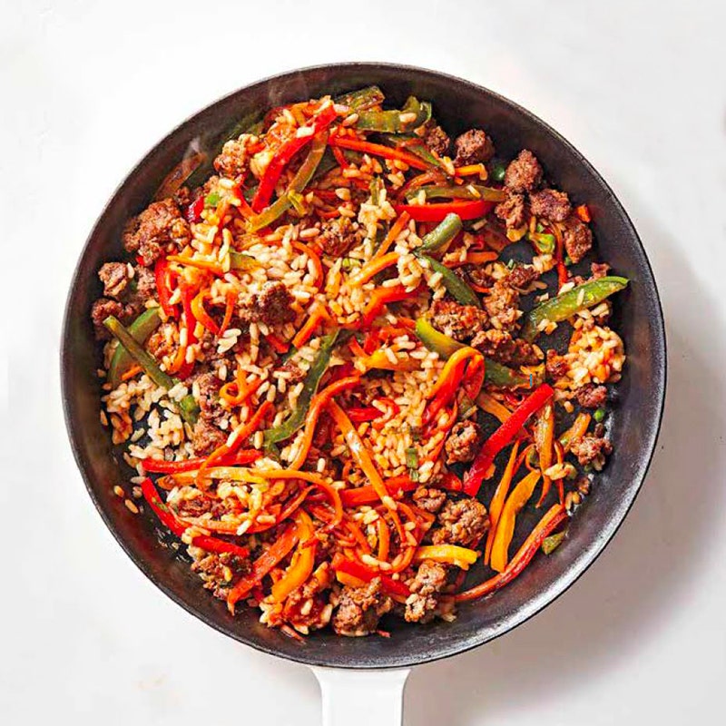 Beef fried rice