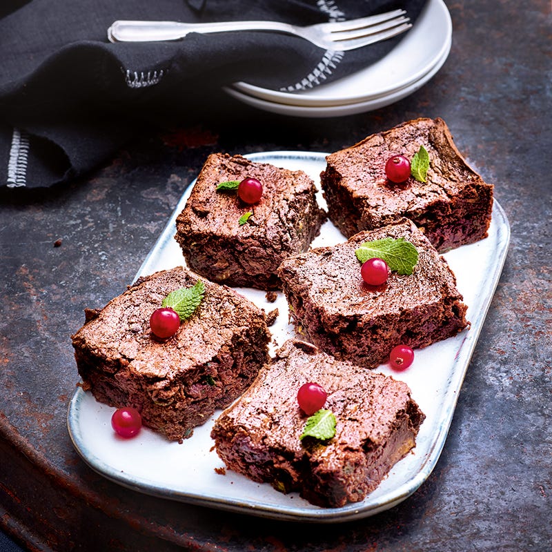 Foto van Smeuïge chocolade- en courgettetaart door WW