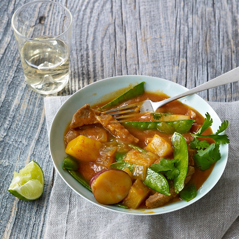 ViktVäktarna - Röd currygryta med kött