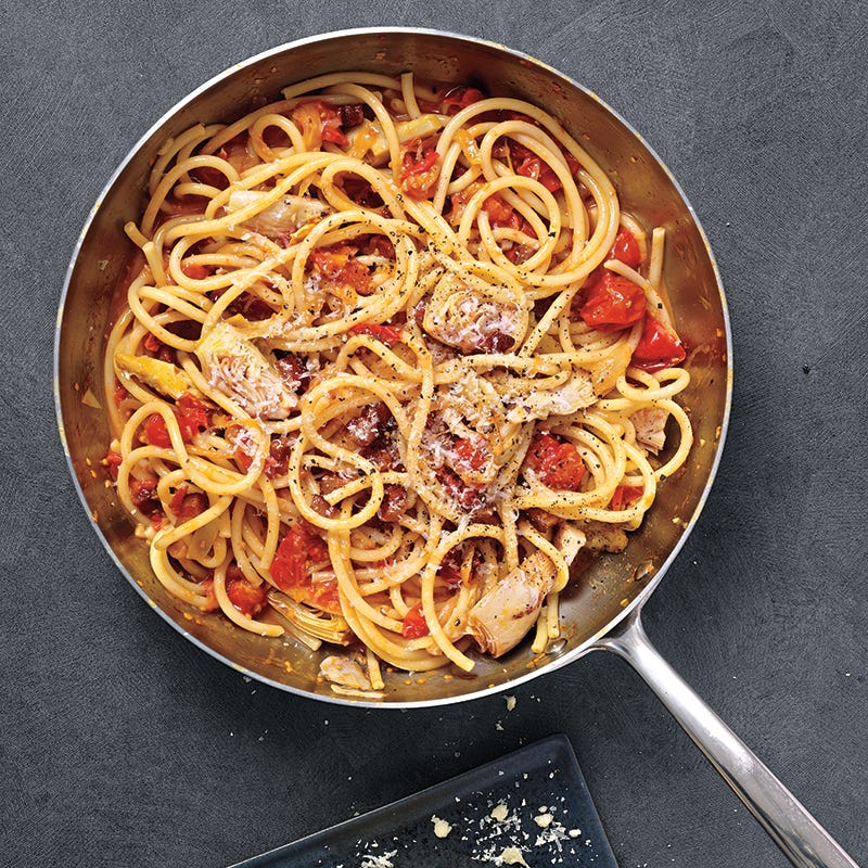 ViktVäktarna - One-pot bucatini all’amatriciana