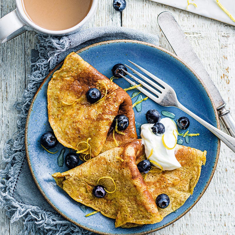 Photo of Lemon & yogurt pancakes by WW