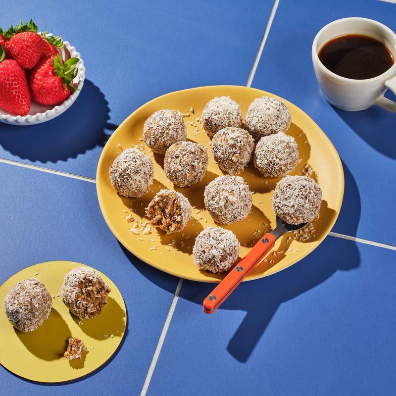 Photo of Anna's salted caramel, coconut bliss balls by WW