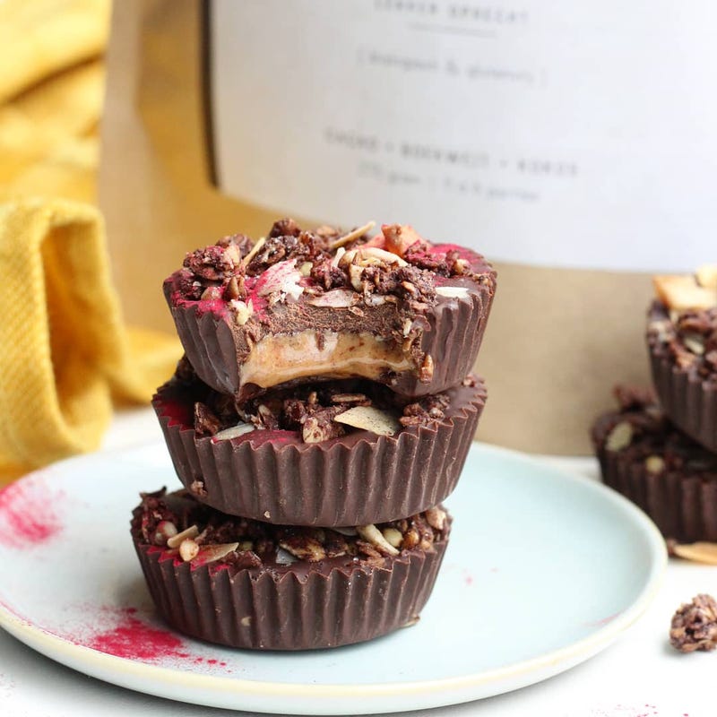 Foto van Almond butter granolacups - WW Loves - Oot Granola door WW