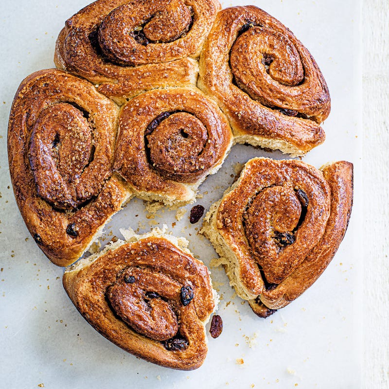 Photo of Cinnamon & raisin swirl buns by WW