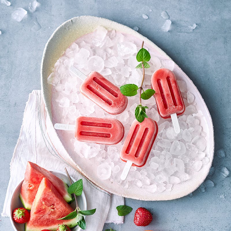 ViktVäktarna - Melon- och jordgubbsglasspinnar