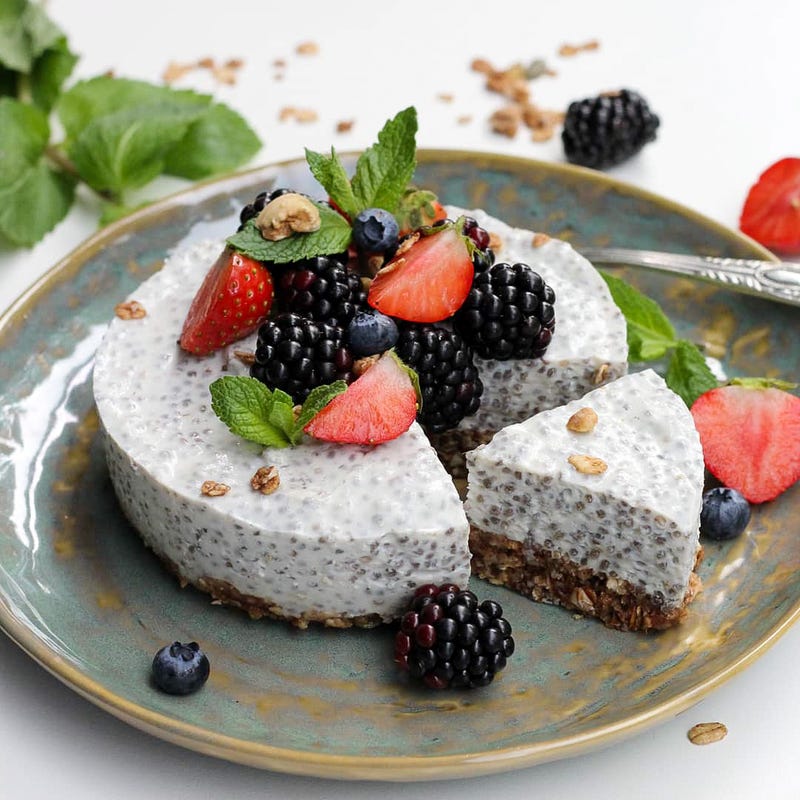 Foto van Chia-yoghurt ontbijt taartje - WW Loves - Oot Granola door WW