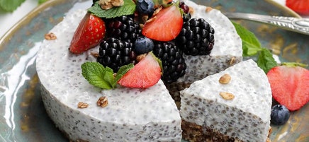 Chia-yoghurt ontbijt taartje - WW Loves - Oot Granola
