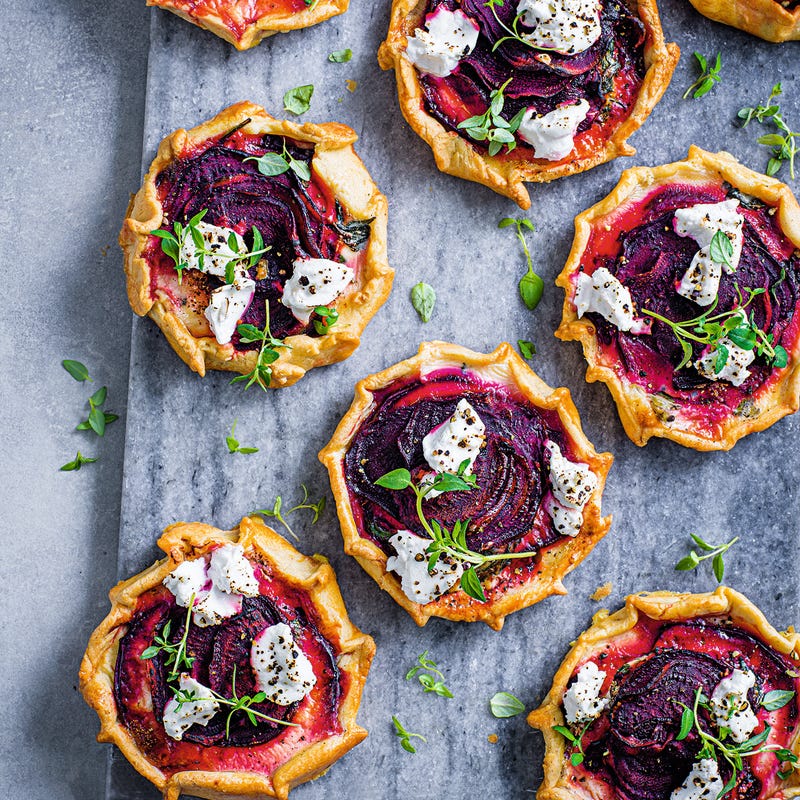Photo of Beetroot & goats cheese tarts by WW