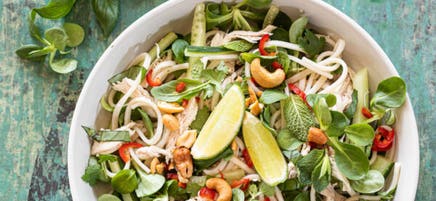 Miljuschka's frisse Thaise noedelsalade