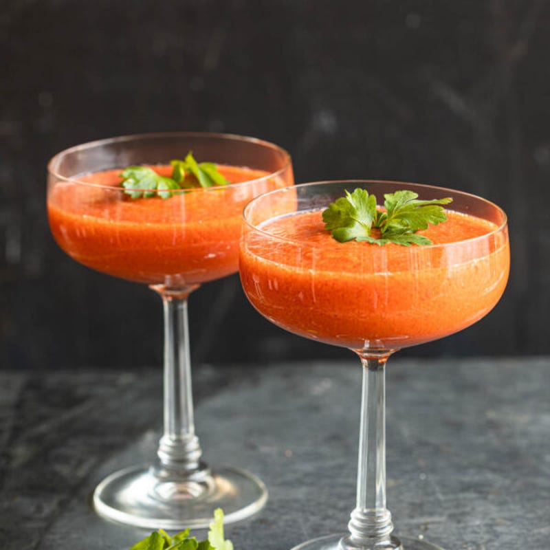 Foto van Miljuschka's gazpacho door WW