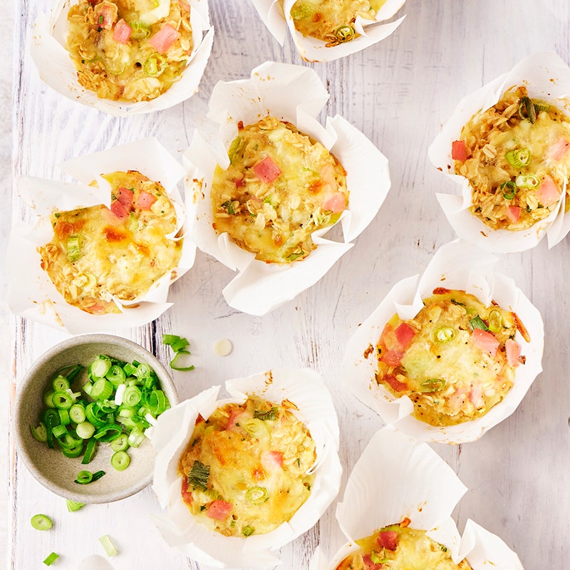 Sarah's cheese and bacon muffins