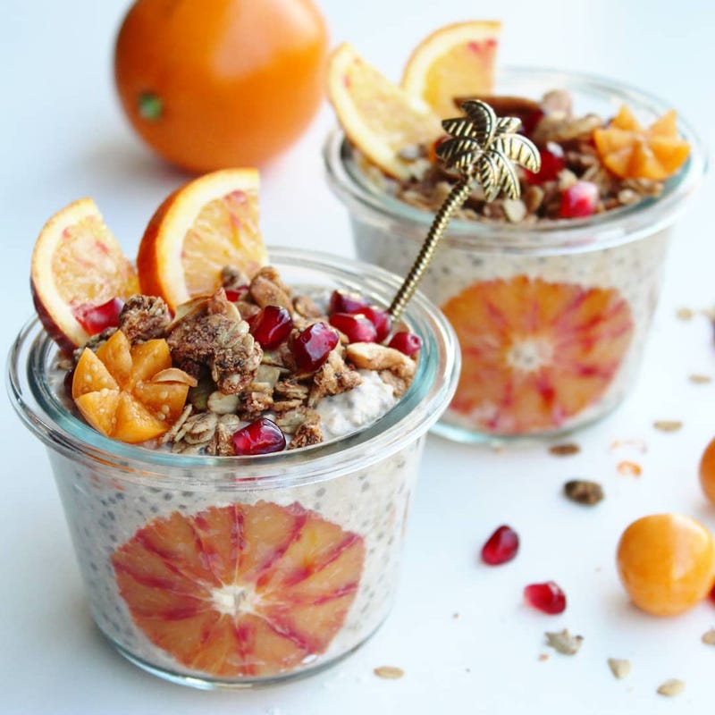 Foto van Overnight oats met bloedsinaasappel - WW Loves - Oot Granola door WW