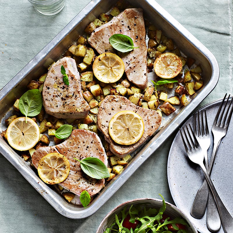 ViktVäktarna - Tonfisk med rostade potatistärningar