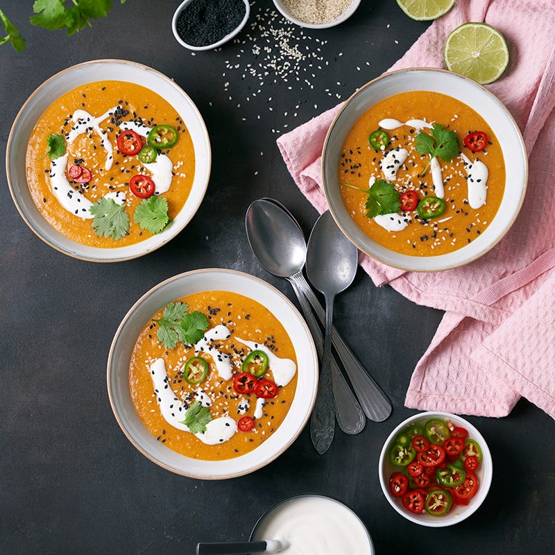 ViktVäktarna - Sötpotatissoppa med picklad chili