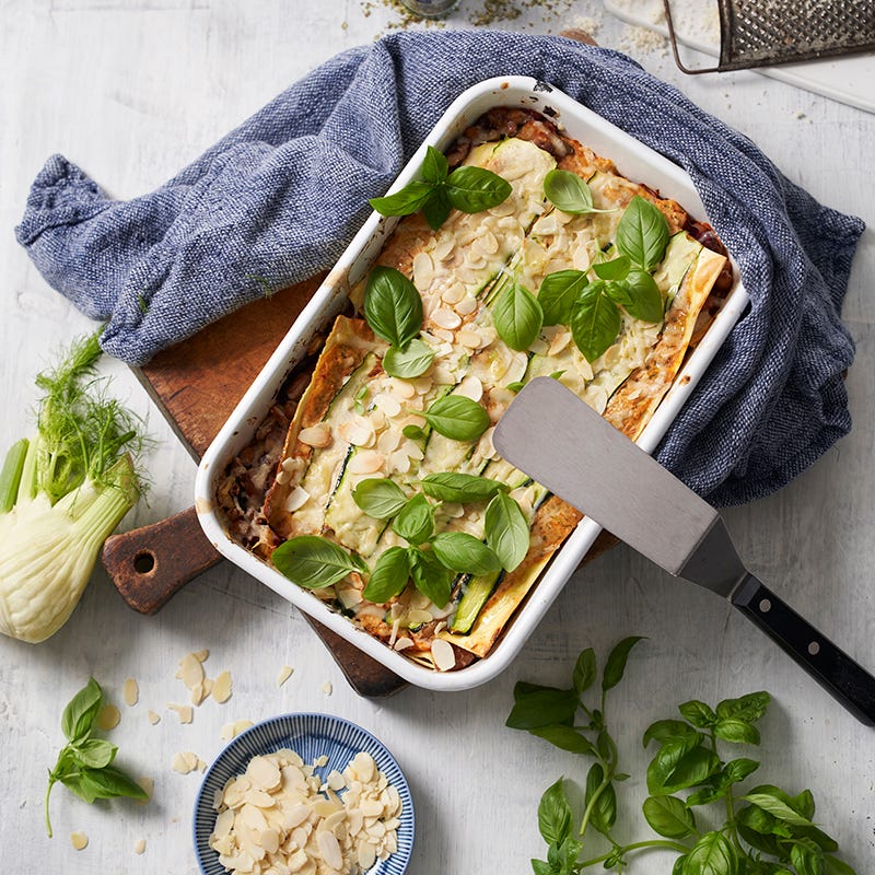 ViktVäktarna - Krämig lasagne med fänkål och bönor
