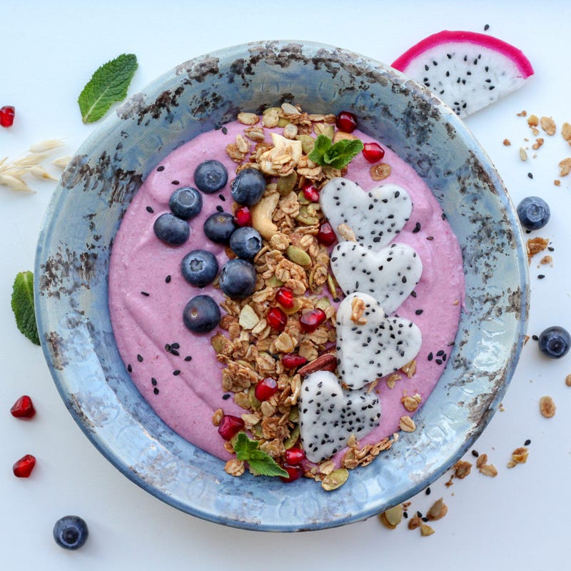 Foto van Overnight oats met cashew en framboos - WW Loves - Oot Granola door WW