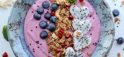 Overnight oats met cashew en framboos - WW Loves - Oot Granola