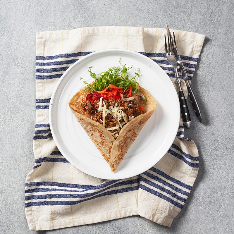 ViktVäktarna - Galetter med nötfärsfyllning