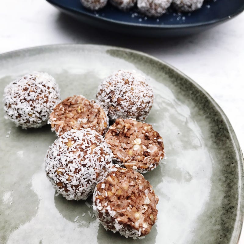 Foto van Cheesecake/granola balletjes - WW Loves - Oot Granola door WW