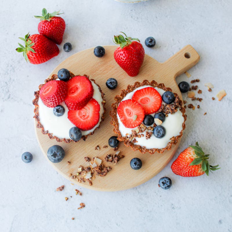 Foto van Peanutbutter banana tartelettes - WW Loves - Oot Granola door WW